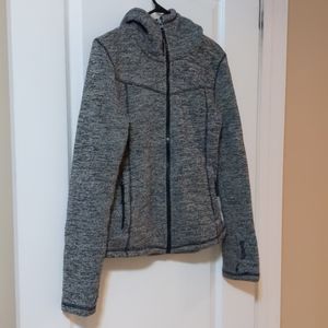 Cozy Bench zip-up hoodie